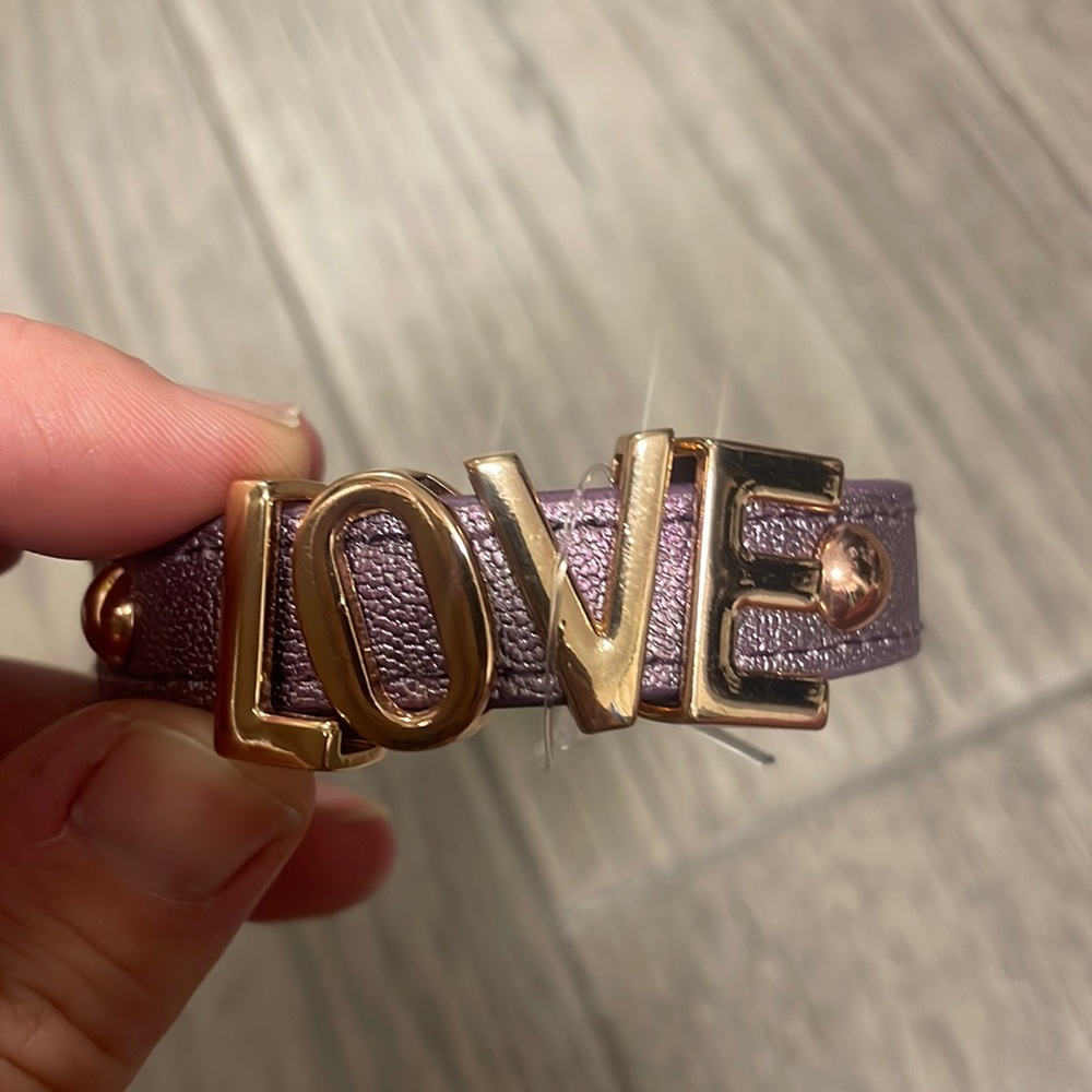 Bcbg love bracelet